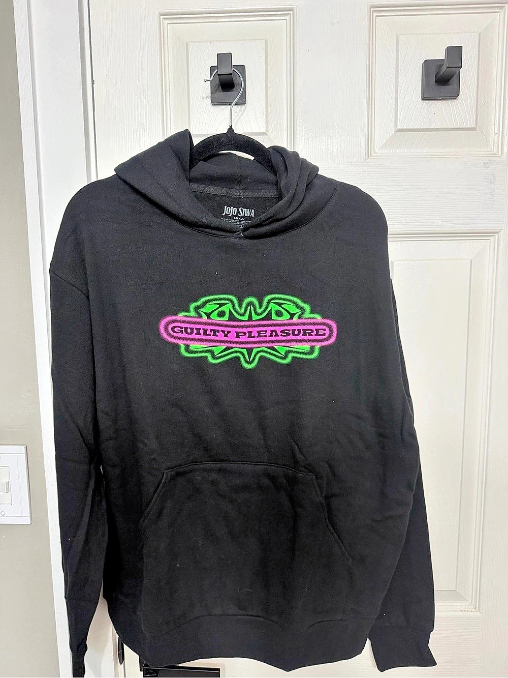 JoJo Siwa Guilty Pleasure Merch Hoodie Graphic Pullover in Black Small